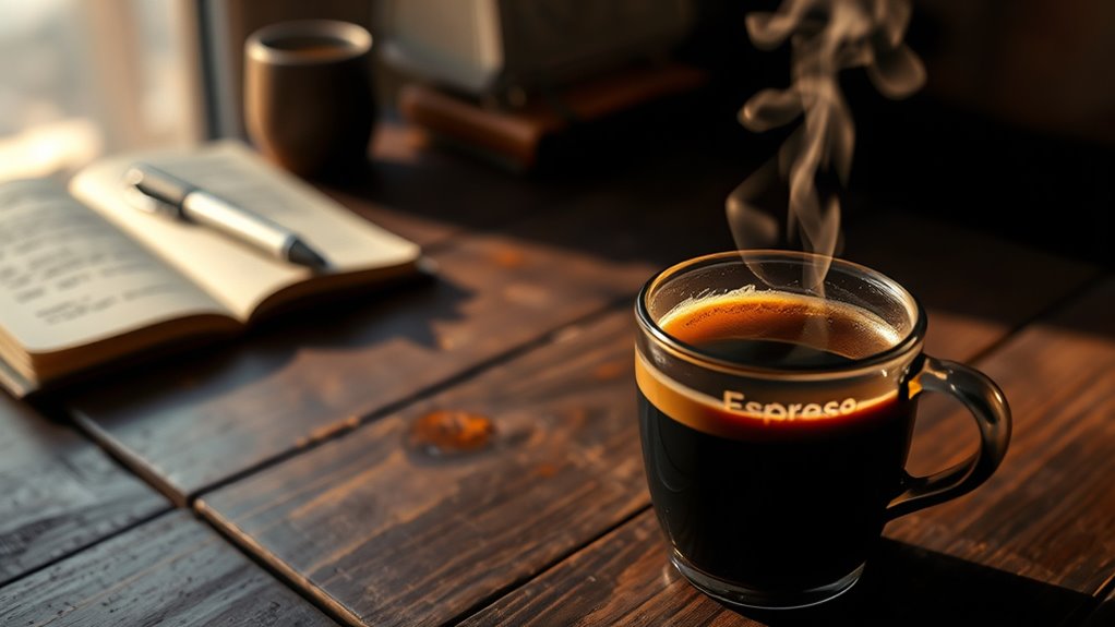 caffeine fueled confident flirtation