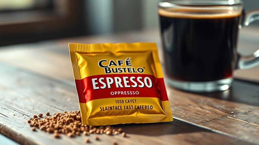 caffeine range per packet