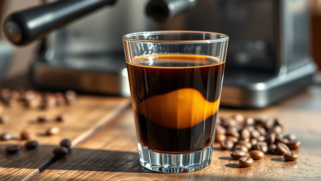caffeine varies in espresso liqueur