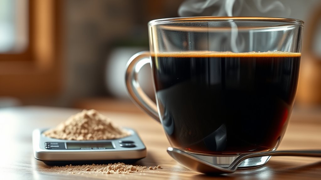caffeine varies with serving
