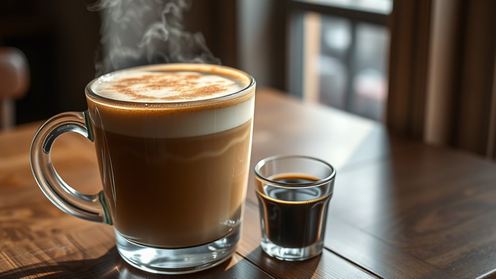chai latte caffeine content