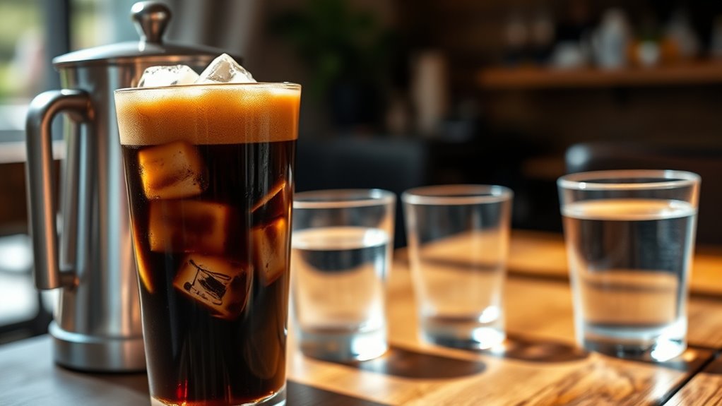 chilled strong espresso blend