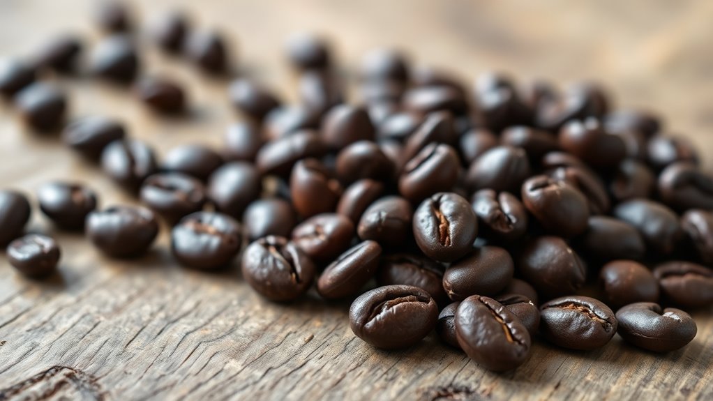 chocolate coated coffee beans