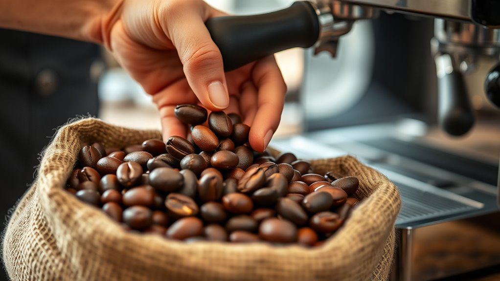 choose fresh oily beans