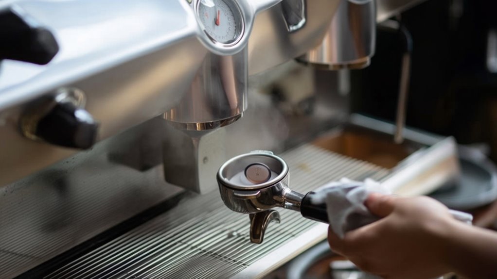 clean espresso machine effectively