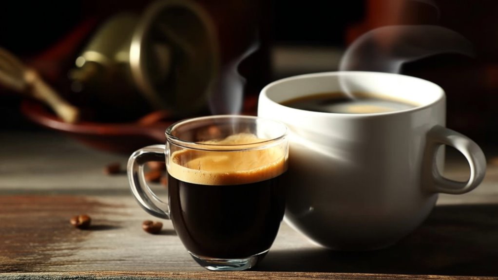 coffee vs espresso comparison