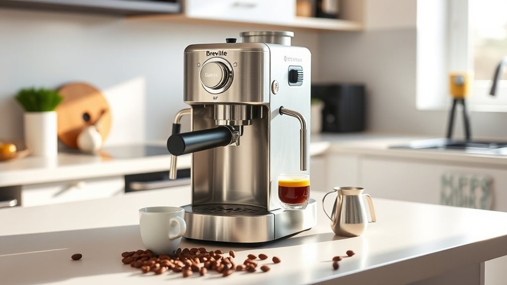 compact easy efficient espresso