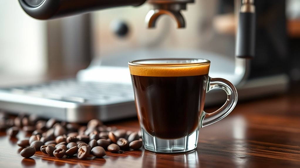 concentrated rapid coffee extraction
