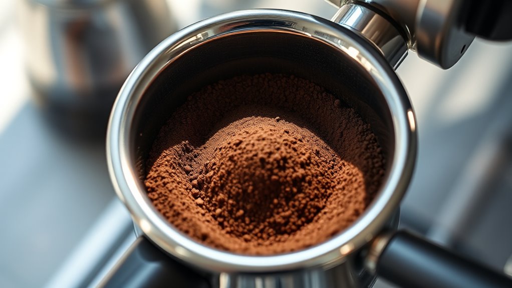 consistent balanced espresso dosing