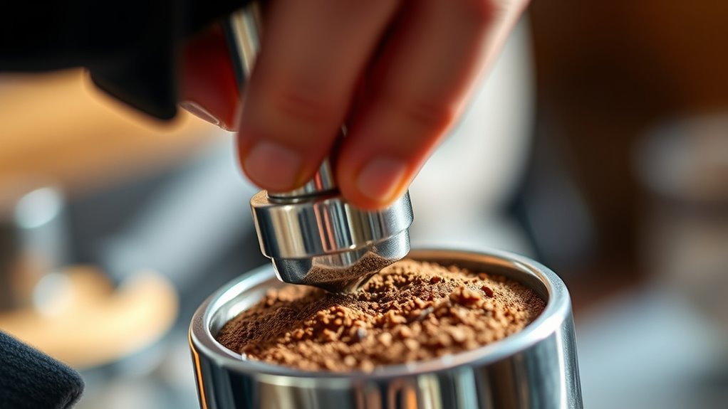 consistent tamping ensures quality