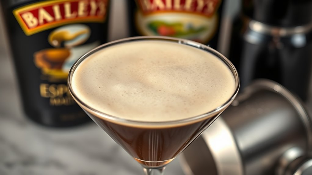 cool shaken creamy foam