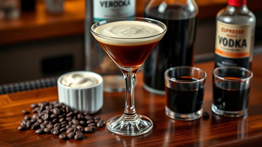 creamy rich espresso cocktail