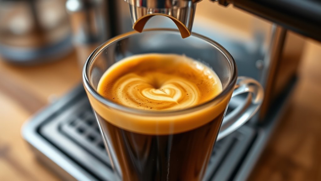 crema indicates espresso quality