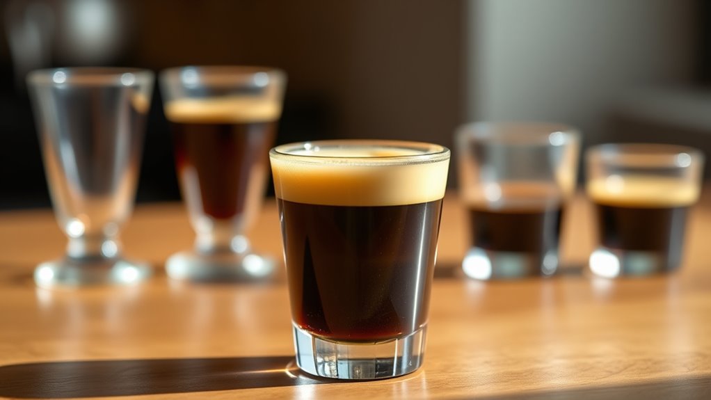 cup size determines espresso shots