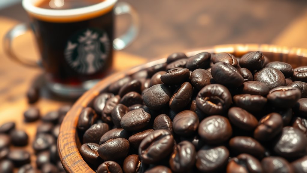 dark roasted blended espresso