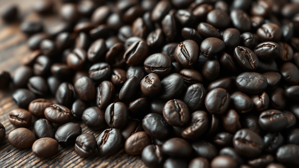 darker oil rich finely ground