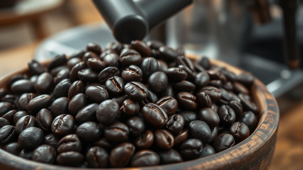 darker richer roasted beans