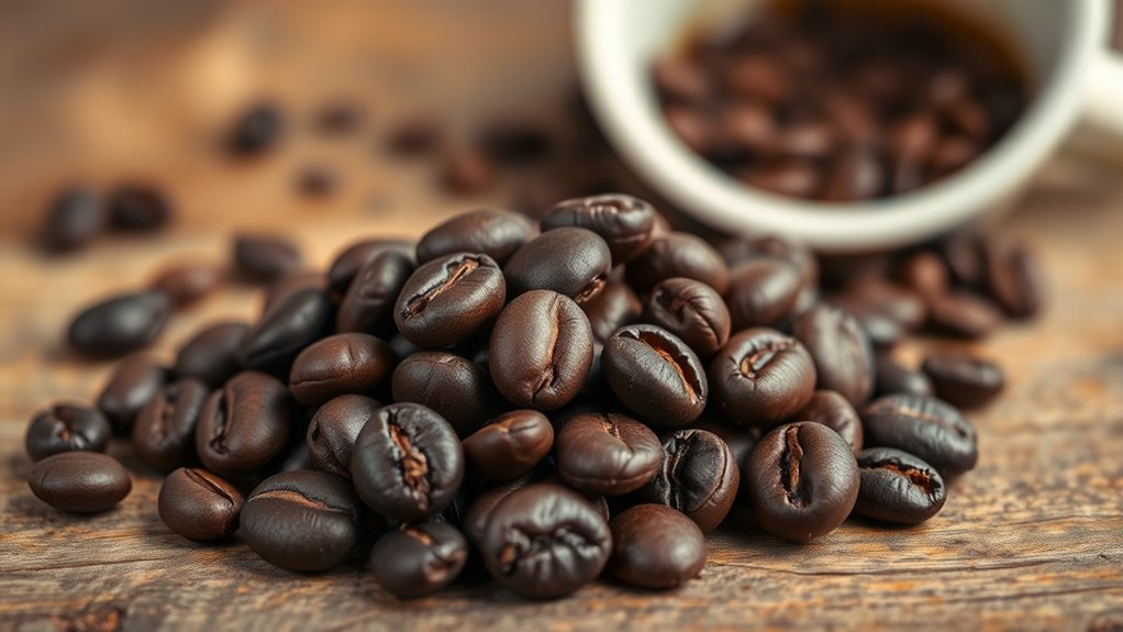 decaf beans look similar