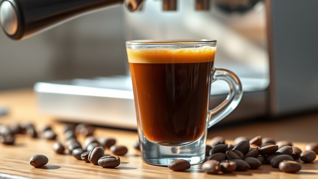 decaf espresso caffeine content