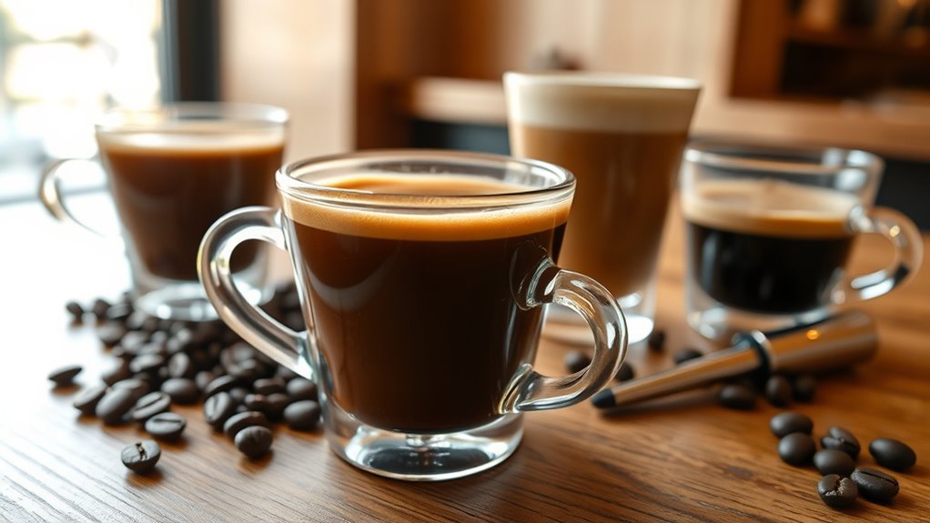 decaf espresso drink options