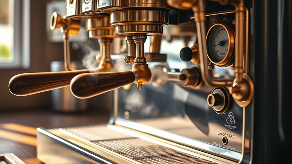 early espresso machine innovations