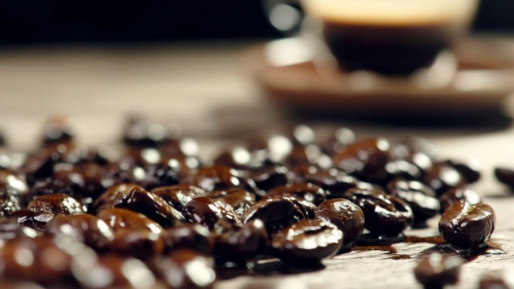 espresso beans contain caffeine
