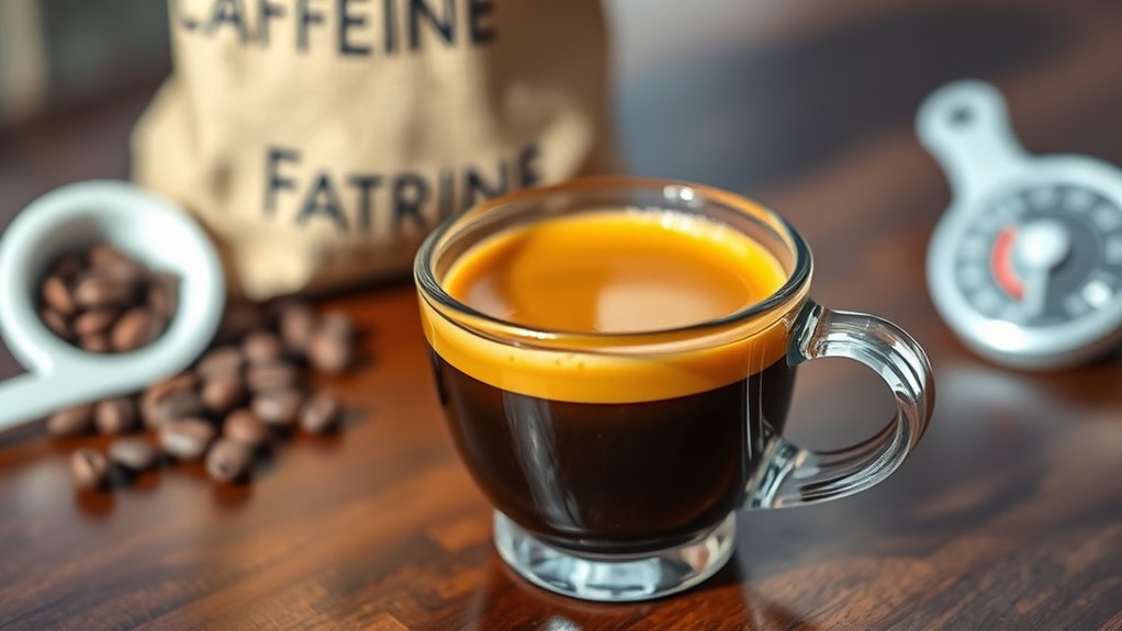 espresso caffeine content details