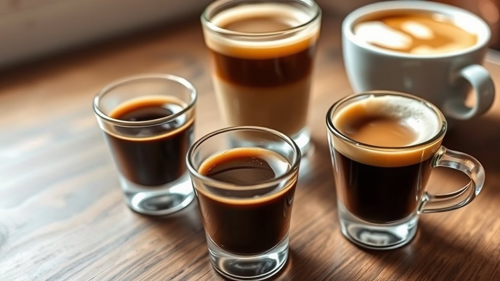 espresso is more concentrated