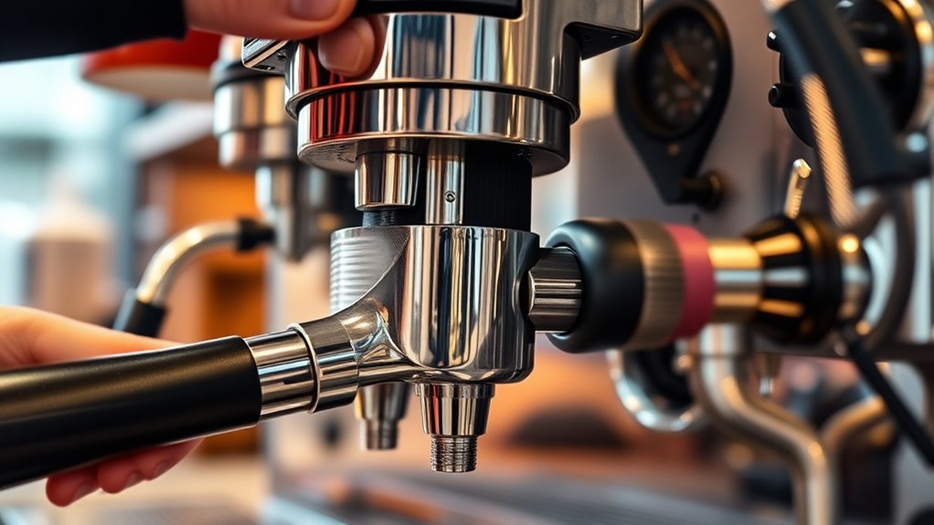 espresso machine cleaning method