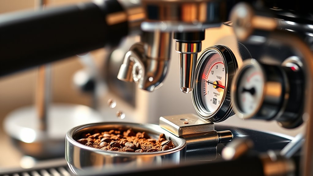 espresso machine component functions