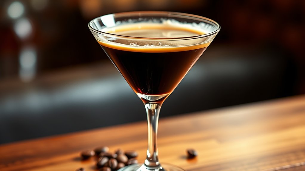 espresso martini caffeine content