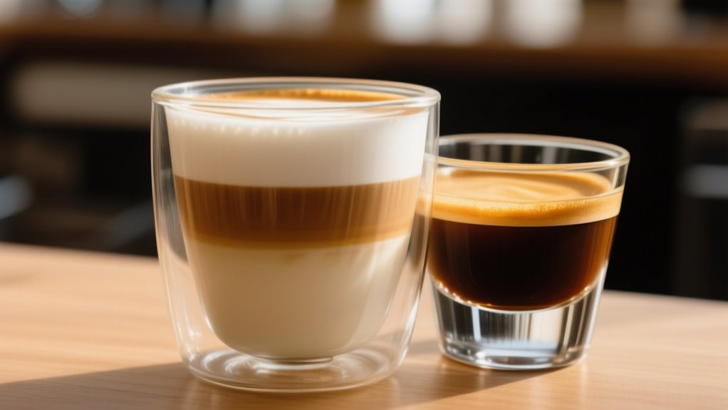 espresso quantity in latte