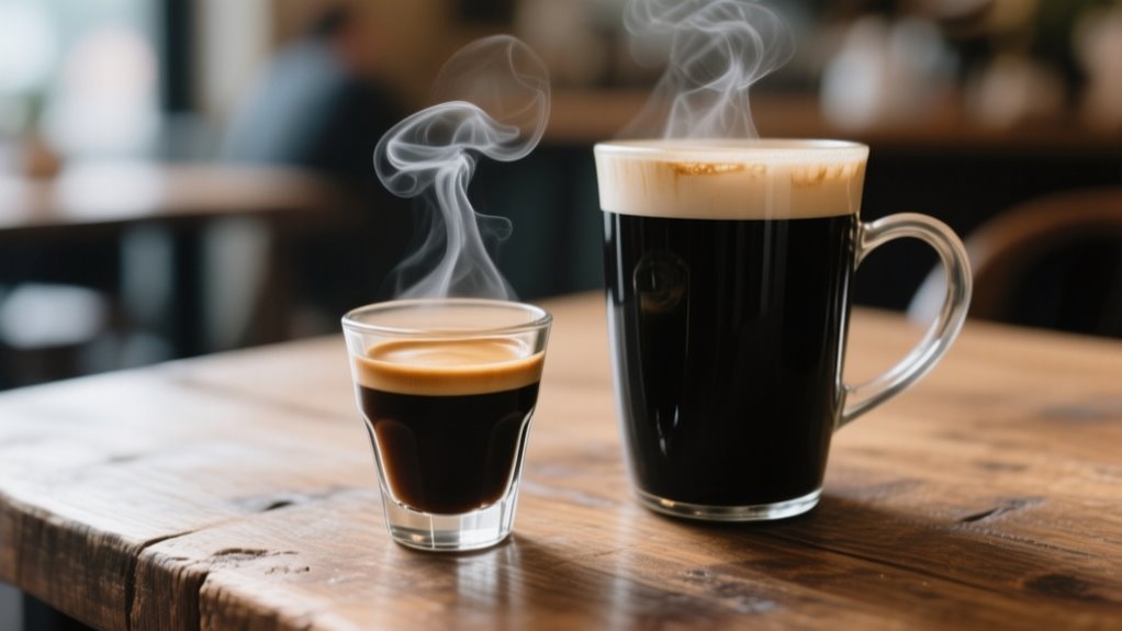 espresso s caffeine content