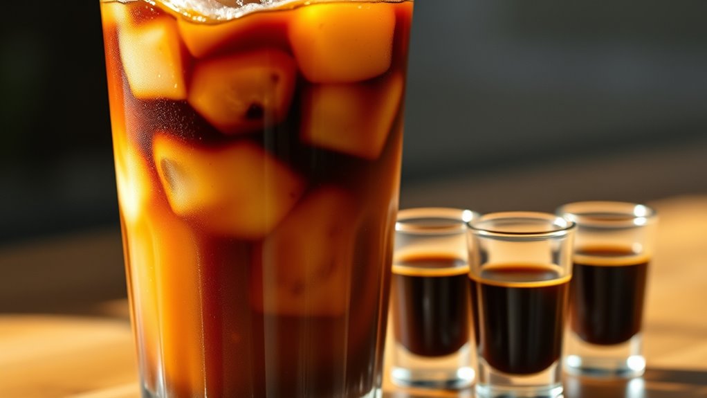espresso shot caffeine content