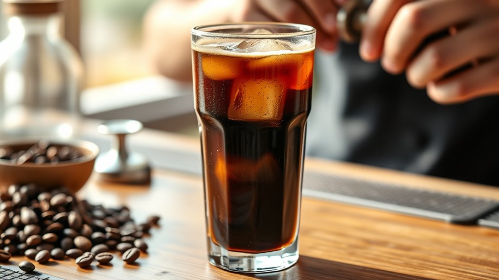 espresso shots and roast