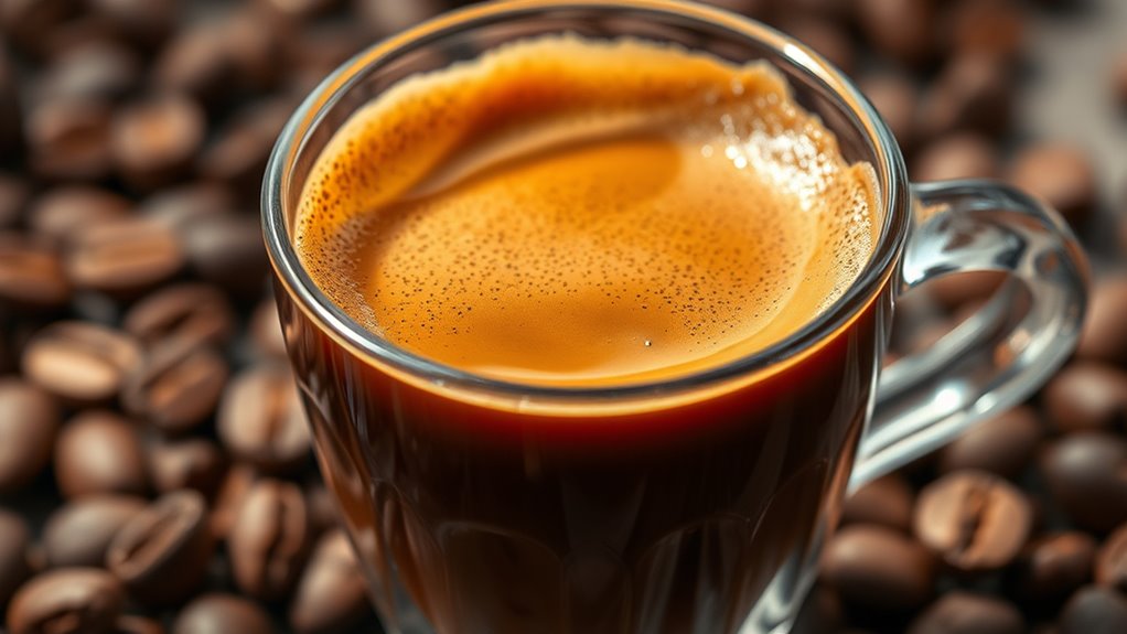espresso texture and richness