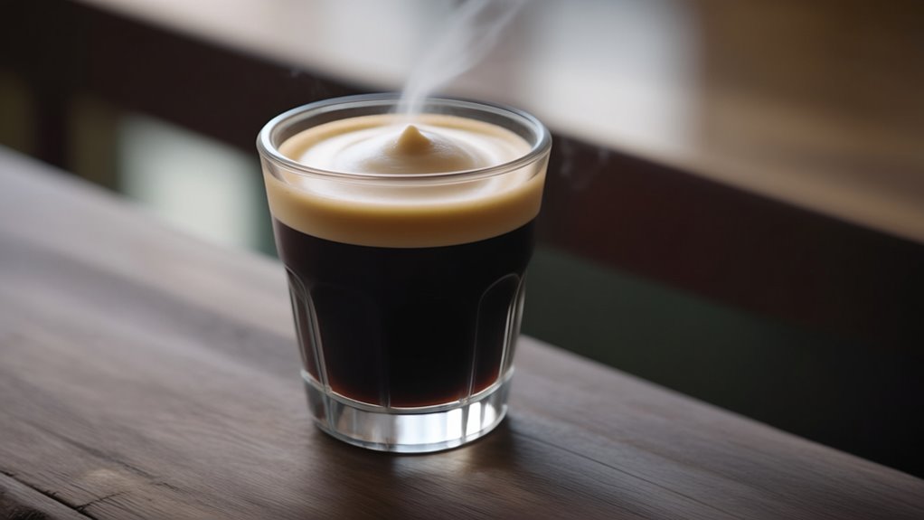 espresso with a dash