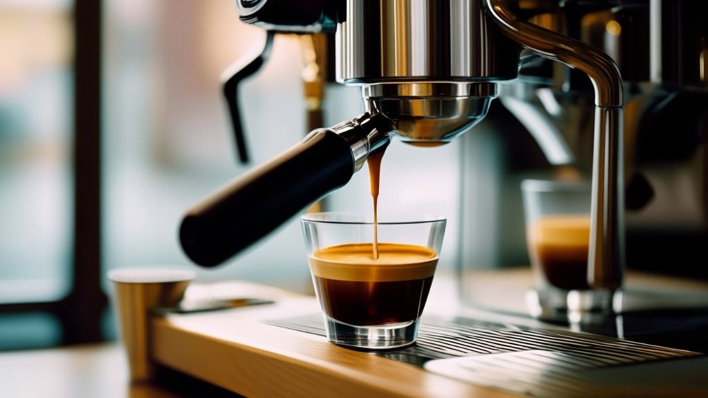 extended espresso extraction process