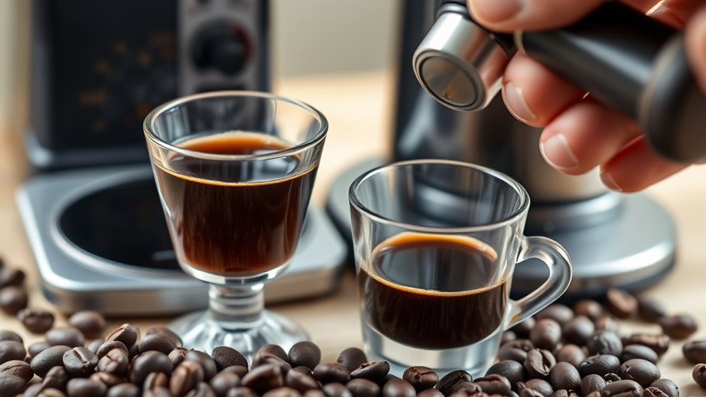 factors influencing espresso caffeine