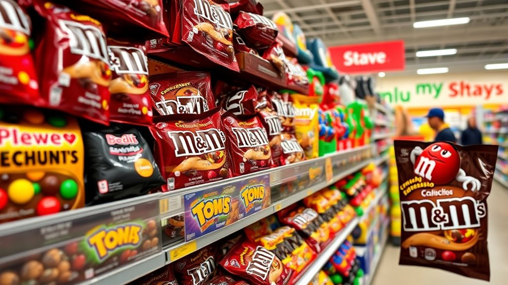find in grocery store aisles