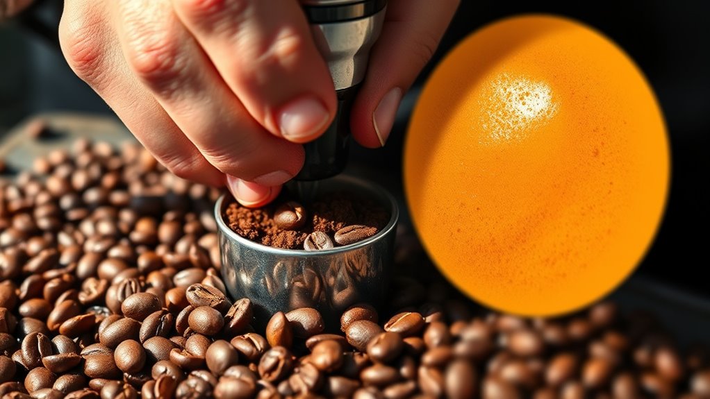 fresh beans improve crema