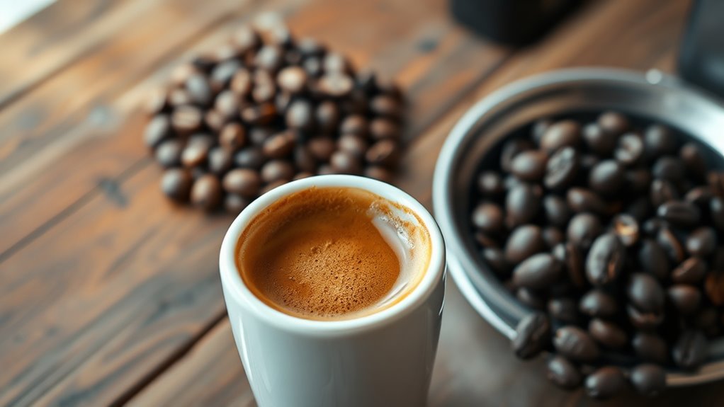 fresh beans prevent burnt flavor