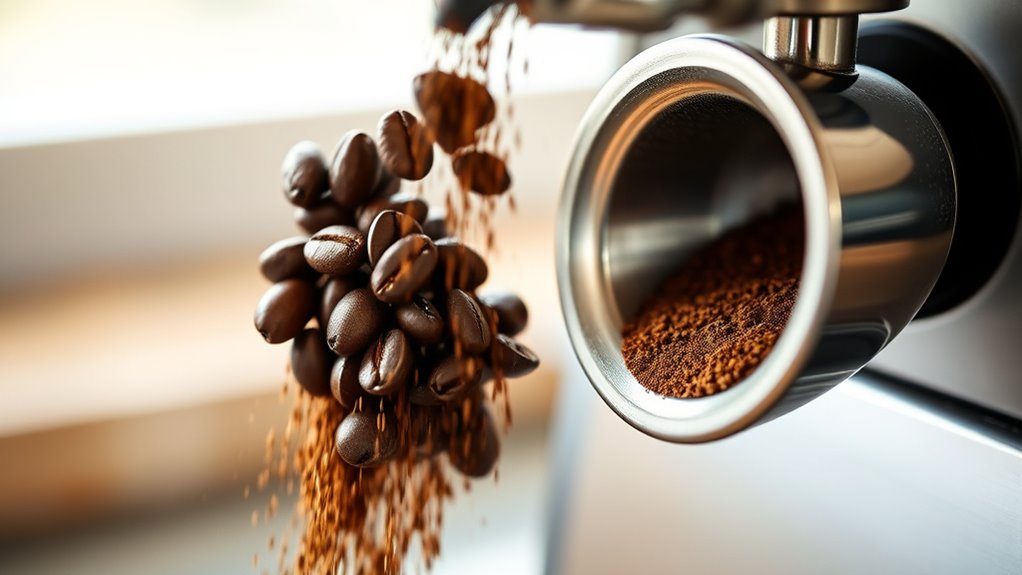freshly grind for optimal flavor