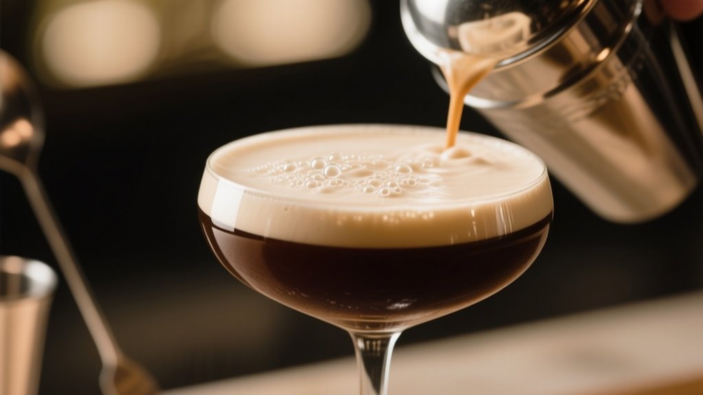 frothy espresso martini trick