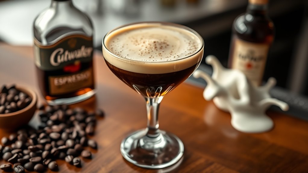 high calorie sweet coffee cocktail