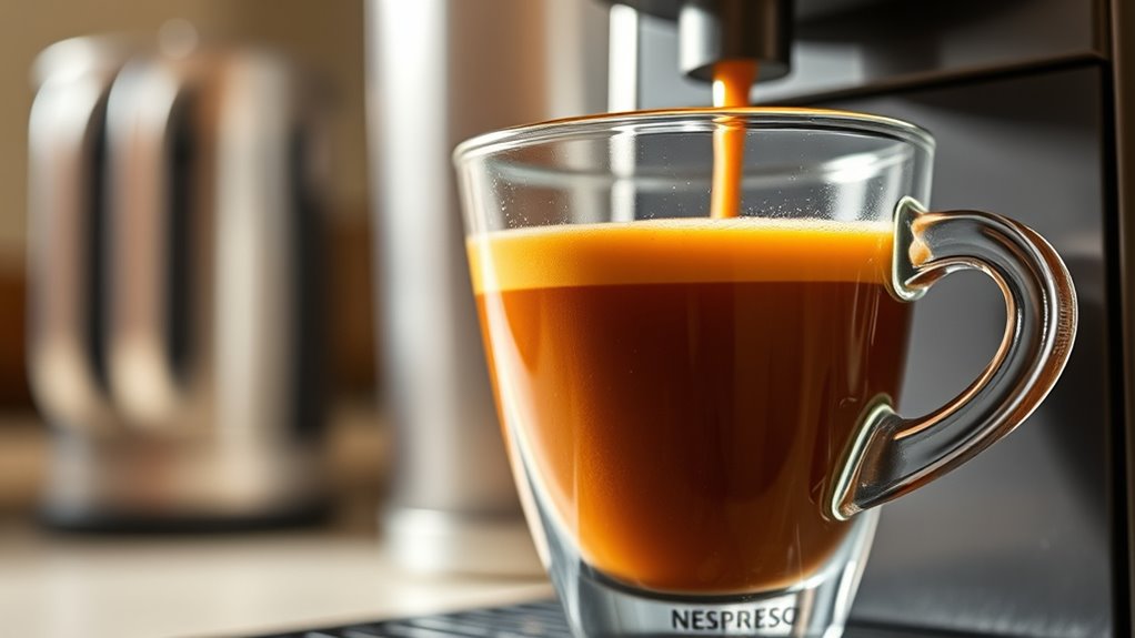 high pressure crema extraction