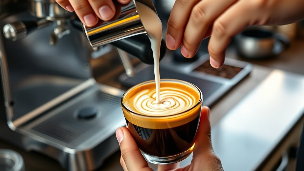 high pressure espresso extraction
