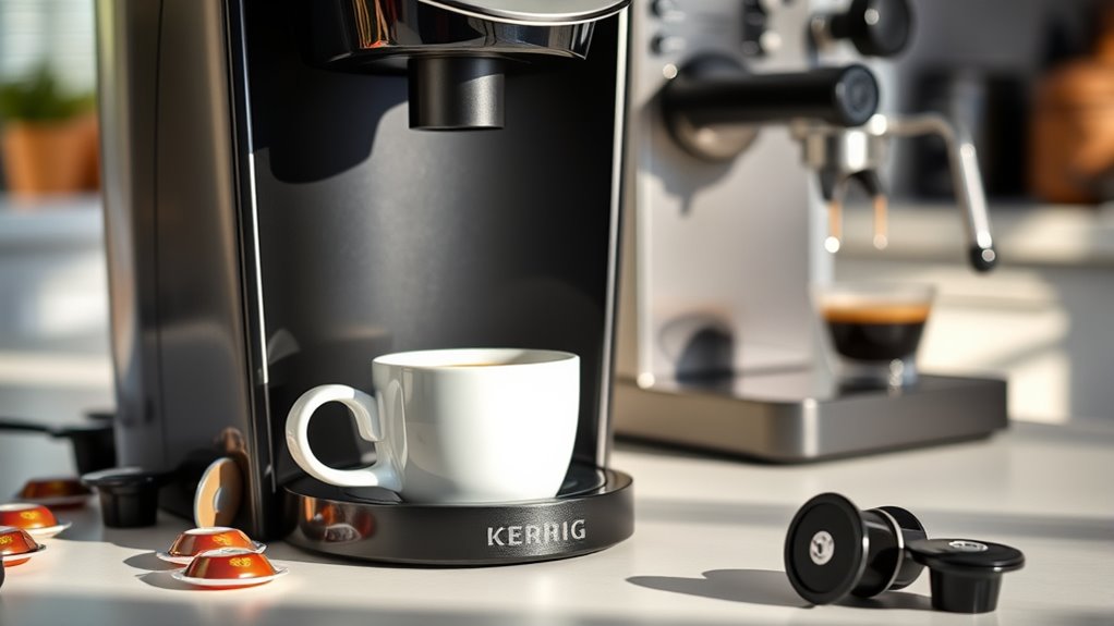high pressure espresso extraction