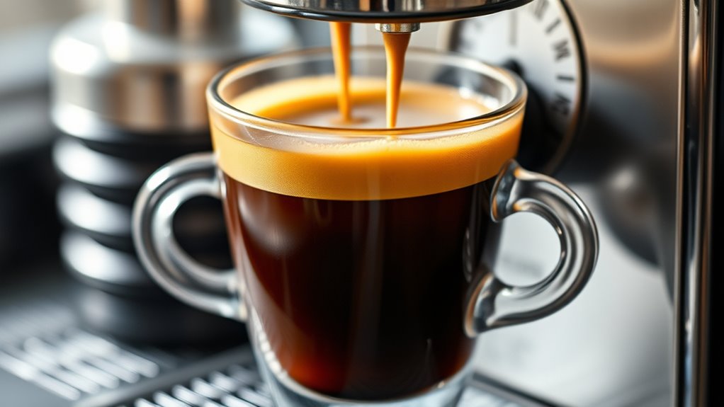 high pressure rich espresso