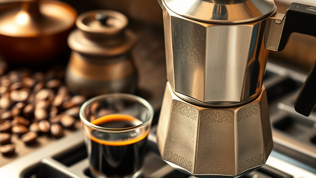 high pressure rich espresso